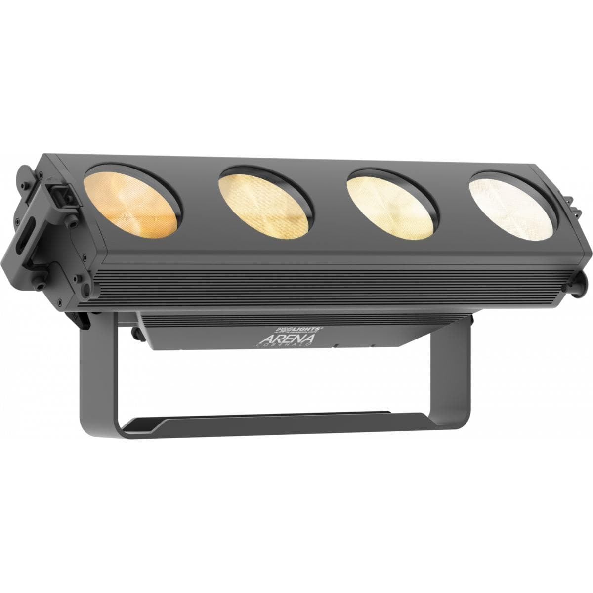 Light array fixture, 4 3000K WW LEDs with amber-shift, 24°, IP65, 341w, 7,9kg