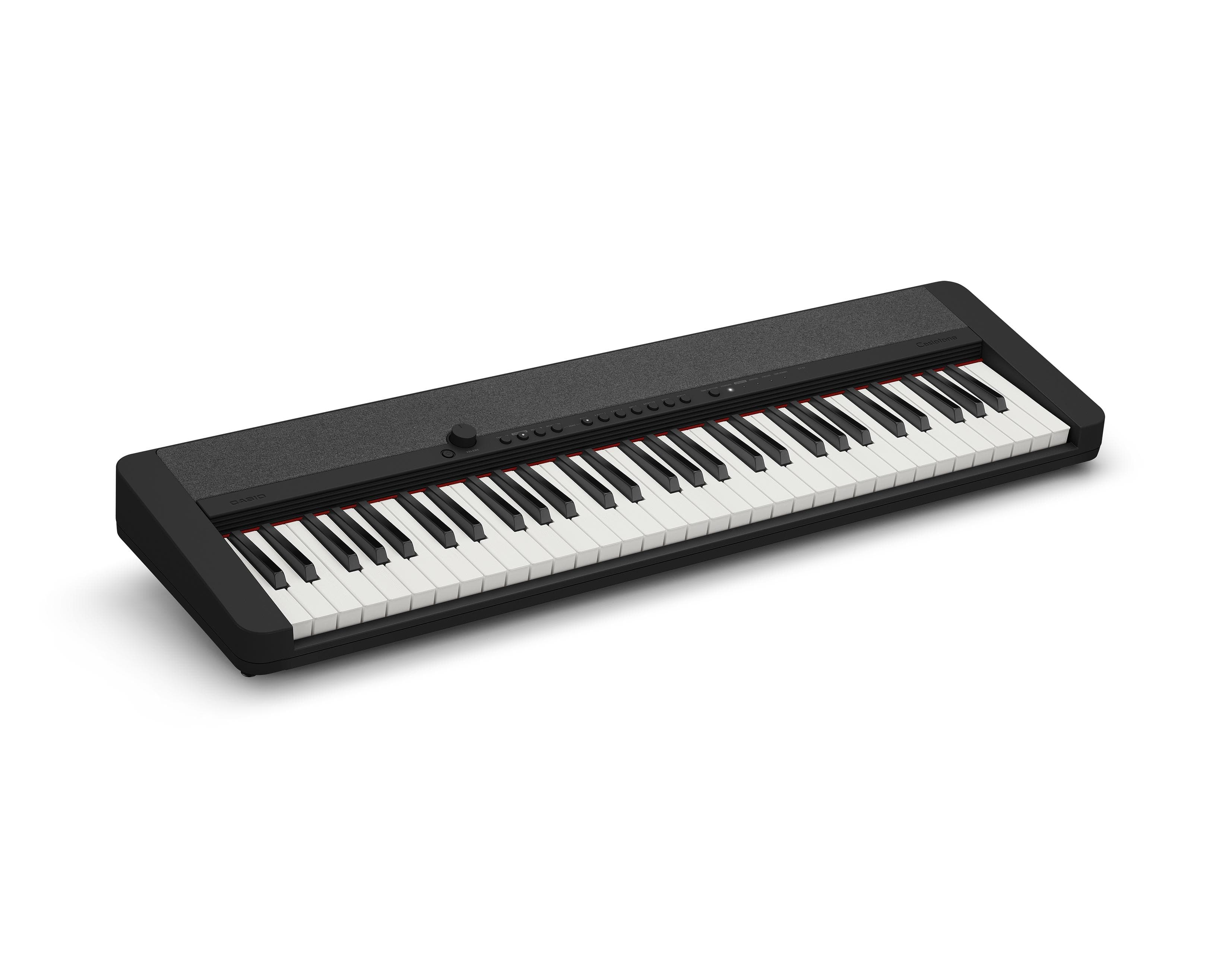 CT-S1 Casiotone Series Keyboard, Black (Adaptor Included)